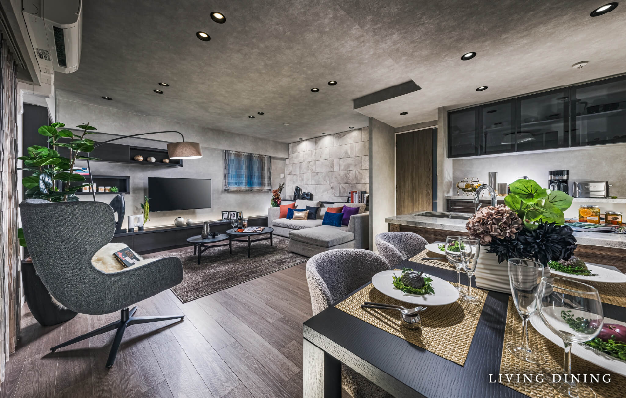 LIVING DINING